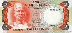 2 Leones SIERRA LEONE  1980 P.06e