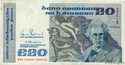 20 Pounds IRLANDE 1988 P.073c pr.TTB