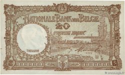 20 Francs BELGIUM  1948 P.116 VF+