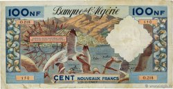 100 Nouveaux Francs ALGÉRIE  1960 P.121