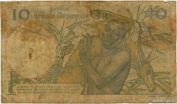 10 Francs AFRIQUE OCCIDENTALE FRANÇAISE (1895-1958)  1952 P.37 B