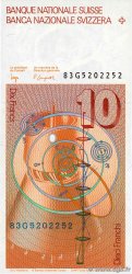 10 Francs SUISSE 1983 P.53e SUP+