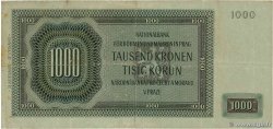 1000 Korun BöHMEN UND Mähren  1942 P.15 fSS