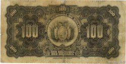 100 Bolivianos BOLIVIEN  1928 P.125a S