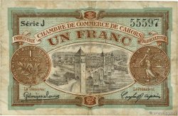 1 Franc FRANCE régionalisme et divers Cahors 1918 JP.035.22 TB