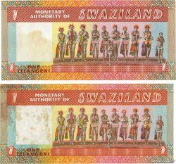 1 Lilangeni Lot SWAZILAND  1974 P.01a SPL