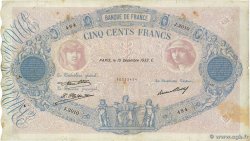 500 Francs BLEU ET ROSE FRANCE  1932 F.30.35