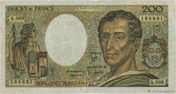 200 Francs MONTESQUIEU Faux FRANCE  1981 F.70.01
