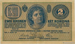 2 Kronen AUTRICHE 1914 P.017b TTB+