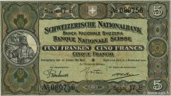 5 Francs SUISSE 1926 P.11f TTB