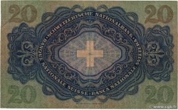 20 Francs SUISSE 1940 P.39o pr.TTB