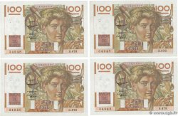 100 Francs JEUNE PAYSAN Lot FRANCE  1952 F.28.33