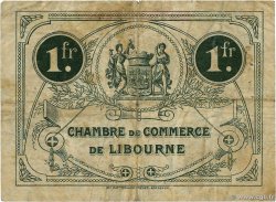 1 Franc FRANCE régionalisme et divers Libourne 1920 JP.072.33 TB