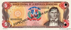5 Pesos Oro Spécimen RÉPUBLIQUE DOMINICAINE  1997 P.152s2