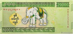 20000 Kyats MYANMAR 2023 P.87