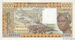 1000 Francs ÉTATS DE L