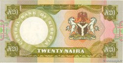 20 Naira NIGERIA 1977 P.18d AU-