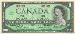 1 Dollar Commémoratif CANADA 1967 P.084a NEUF