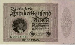 100000 Mark ALLEMAGNE 1923 P.083c pr.NEUF