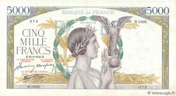 5000 Francs VICTOIRE Impression à plat FRANCE 1942 F.46.40 TTB+
