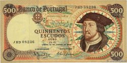 500 Escudos PORTUGAL 1966 P.170 pr.TTB