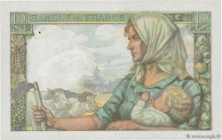 10 Francs MINEUR FRANCE 1943 F.08.08 SPL