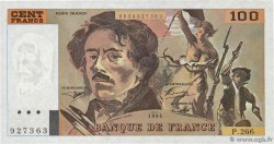 100 Francs DELACROIX 442-1 & 442-2 FRANCE 1994 F.69TER.01b SUP+