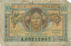 10 Francs TRÉSOR FRANÇAIS FRANCE 1947 VF.30.01 B