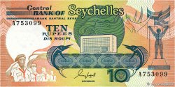 10 Rupees SEYCHELLES 1989 P.32 NEUF