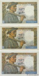 10 Francs MINEUR Lot FRANCE 1944 F.08.10 pr.TTB