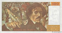 100 Francs DELACROIX imprimé en continu FRANCE 1991 F.69BIS.03b2 SPL