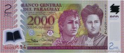 2000 Guaranies PARAGUAY 2017 P.228b NEUF