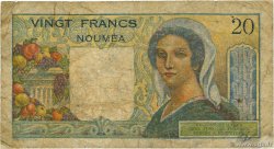 20 Francs NOUVELLE CALÉDONIE 1954 P.50c B