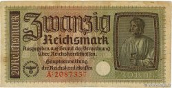 20 Reichsmark ALLEMAGNE 1940 P.R139