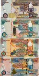 2000 à 50000 Kwacha Lot ZAMBIE 2008 P.45e,P.46e, P.47e et P.48d TTB