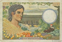 1000 Francs ALGÉRIE 1941 P.086 TB