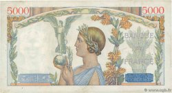 5000 Francs VICTOIRE Impression à plat FRANCE 1939 F.46.07 TB+