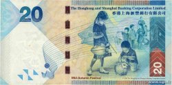 20 Dollars HONG-KONG 2010 P.212a MBC+