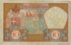 10 Dinara YUGOSLAVIA 1926 P.025 RC