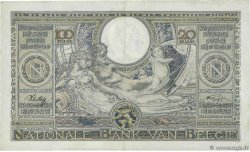 100 Francs - 20 Belgas BÉLGICA 1941 P.107 MBC+