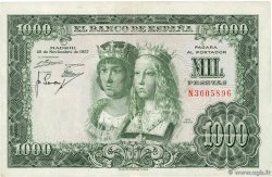 1000 Pesetas ESPAGNE 1957 P.149 TTB+