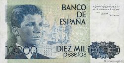 10000 Pesetas ESPAGNE 1985 P.161 TTB