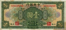 1 Dollar CHINE Shanghaï 1928 P.0195c SUP