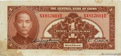 1 Dollar CHINE Shanghaï 1928 P.0195c SUP