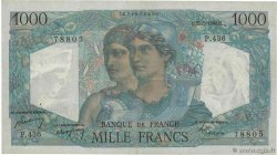 1000 Francs MINERVE ET HERCULE FRANCE 1948 F.41.21 TTB+