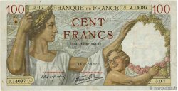 100 Francs SULLY FRANCE 1940 F.26.36 TB+