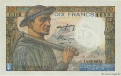 10 Francs MINEUR FRANCE 1947 F.08.19 SUP