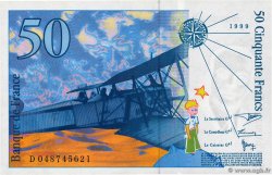 50 Francs SAINT-EXUPÉRY modifié FRANCE 1999 F.73.05 UNC