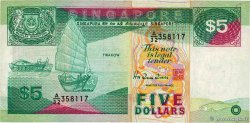 5 Dollars SINGAPOUR 1997 P.19 TTB
