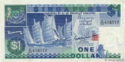 1 Dollar SINGAPOUR 1987 P.18a SPL+